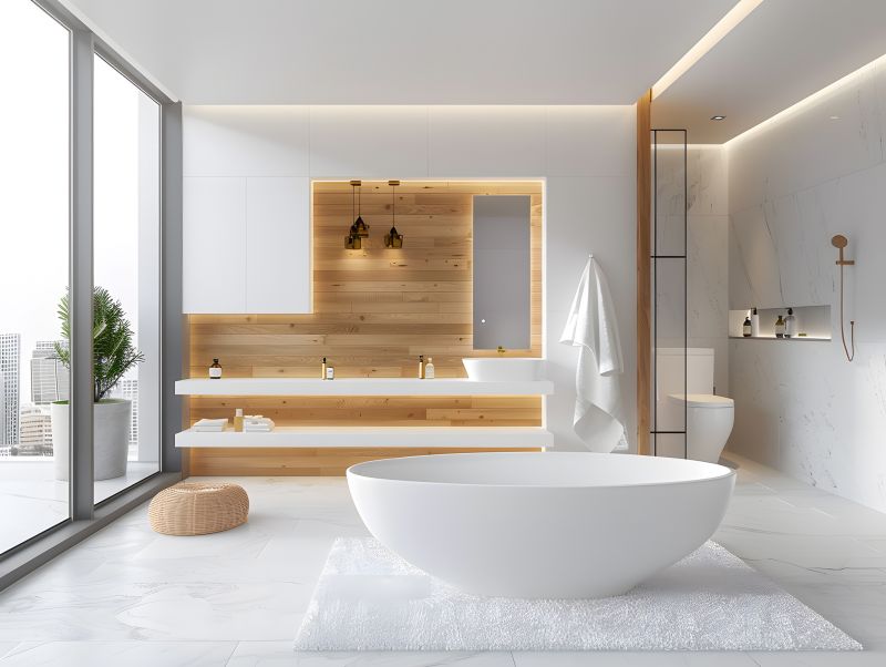 Elegant Corner Tub